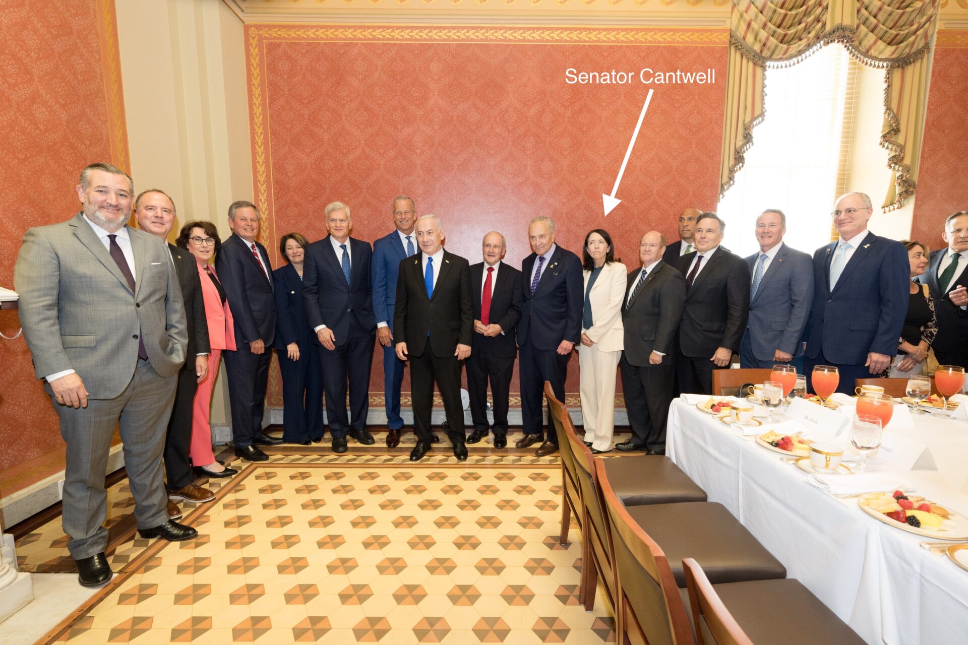 CAIR-WA Condemns Senator Maria Cantwell’s ‘Shameful’ Decision to Meet with Wanted War Criminal Netanyahu